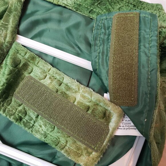 🟠 Thrills & Chills SMALL Triceratops Dinosaur Pet Dog 2-piece Halloween Costume - Picture 9 of 16